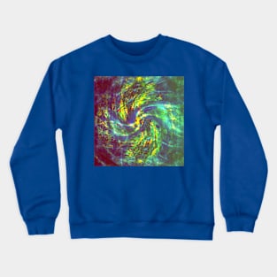 Earth Neon Tornado Crewneck Sweatshirt